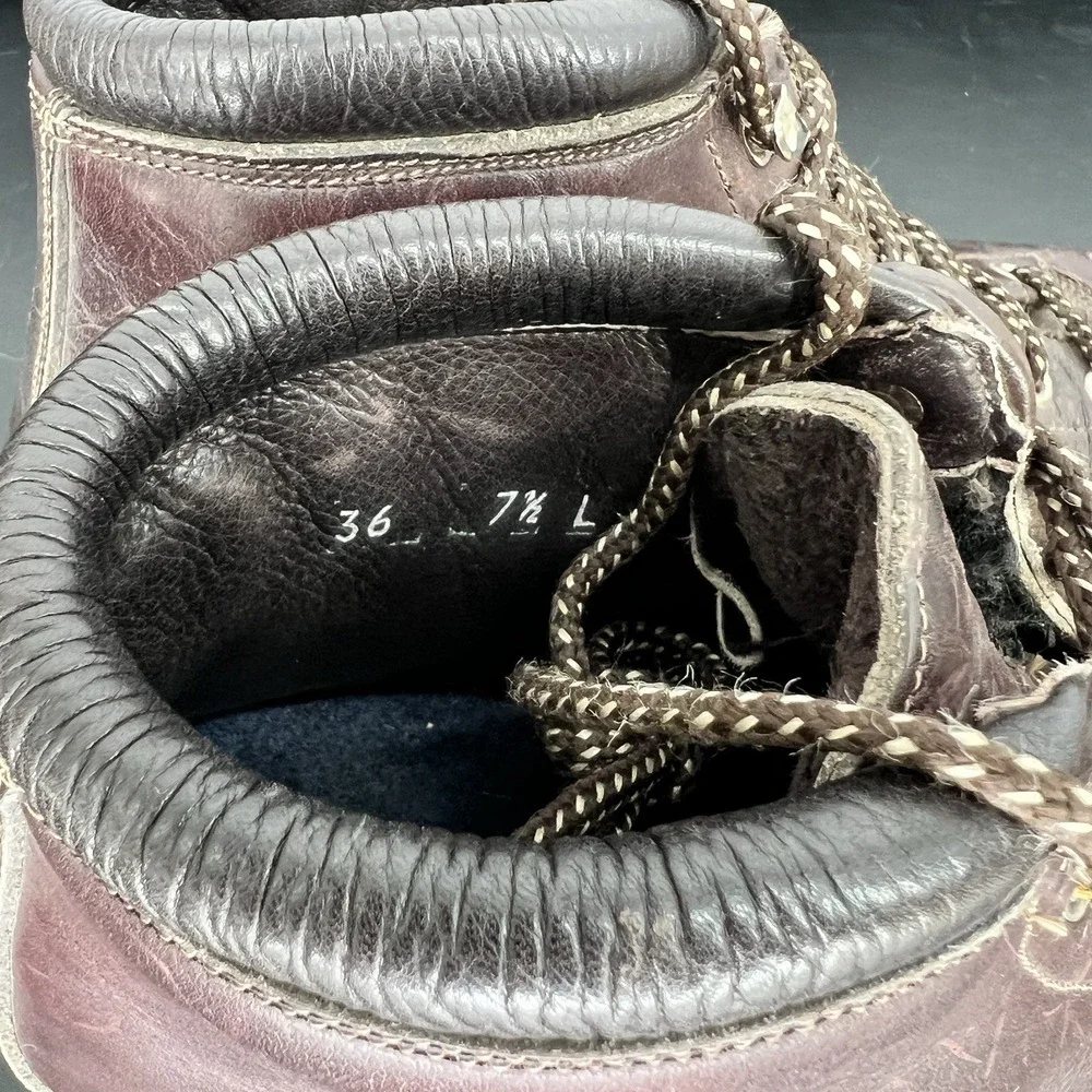 Calzaturificio The‎ Alps By Fabiano Welted Mountain Hiking Boots Sz 36 / 7.5